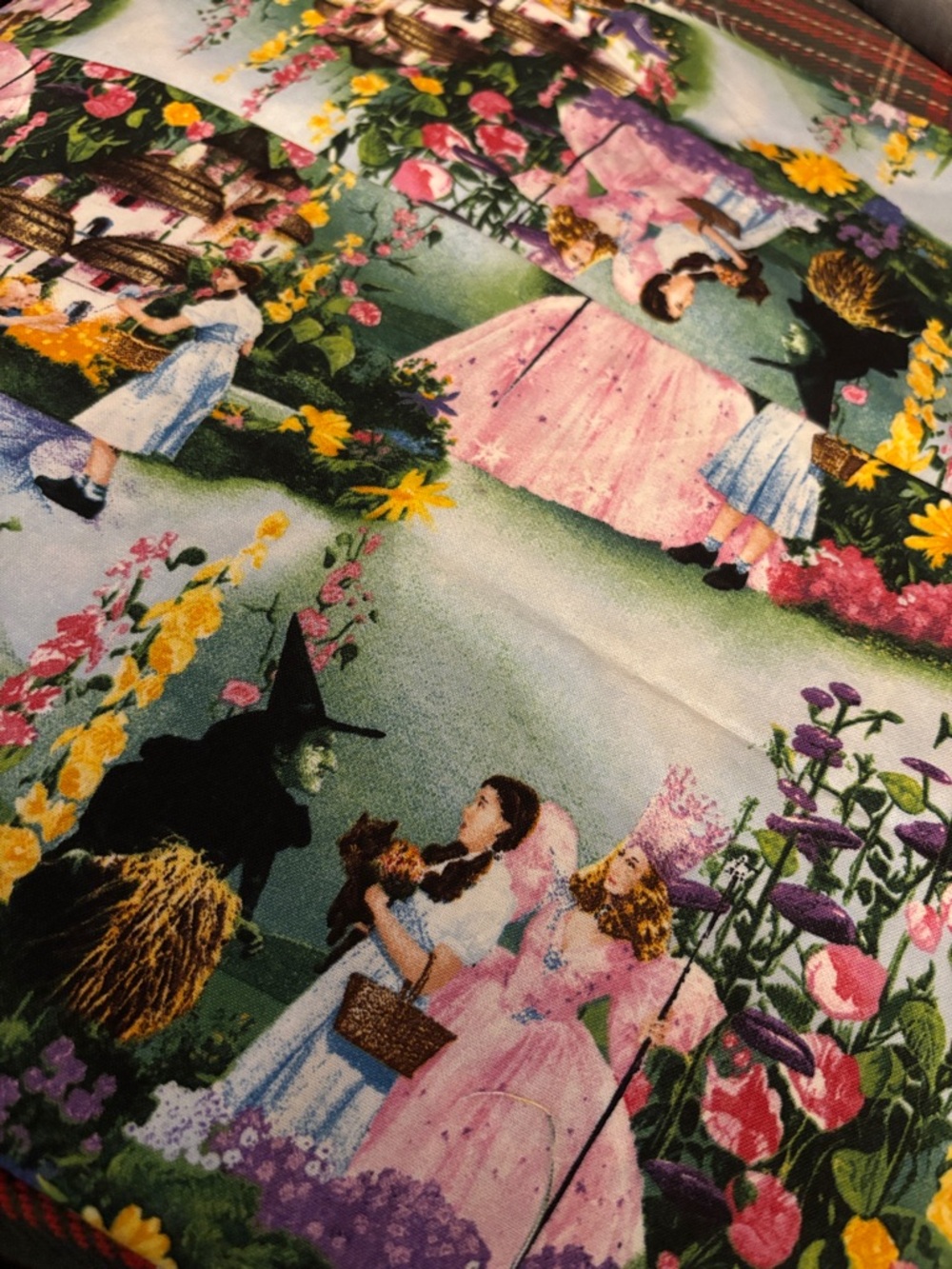 1+ yards Quilting Treasures Wizard of Oz cotton Judy Garland Vintage kids Fabric